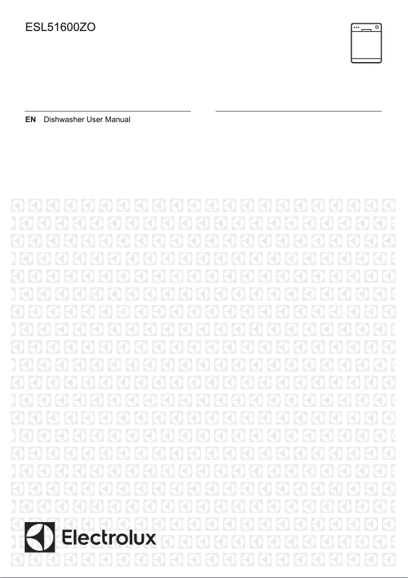 Image de la première page du manuel de l'appareil ESL51600ZO