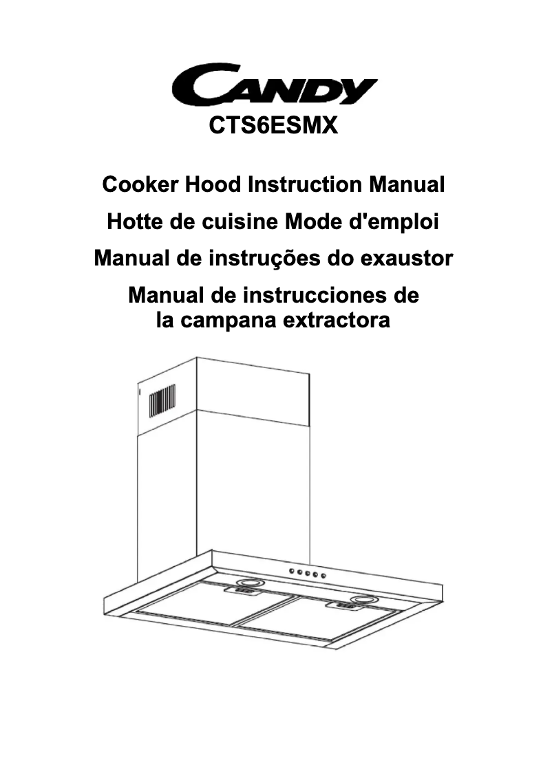 Image de la première page du manuel de l'appareil CTS6ESMX