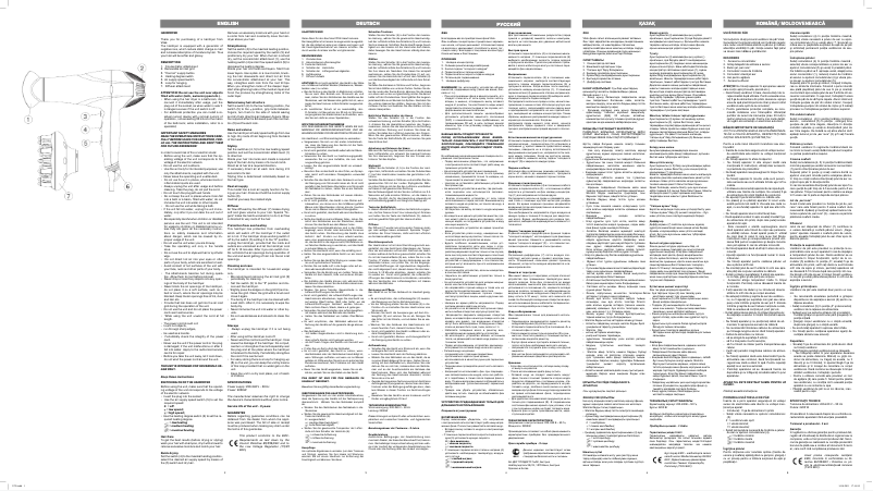 Page 1 de la notice Manuel utilisateur Vitek VT-2276 GR