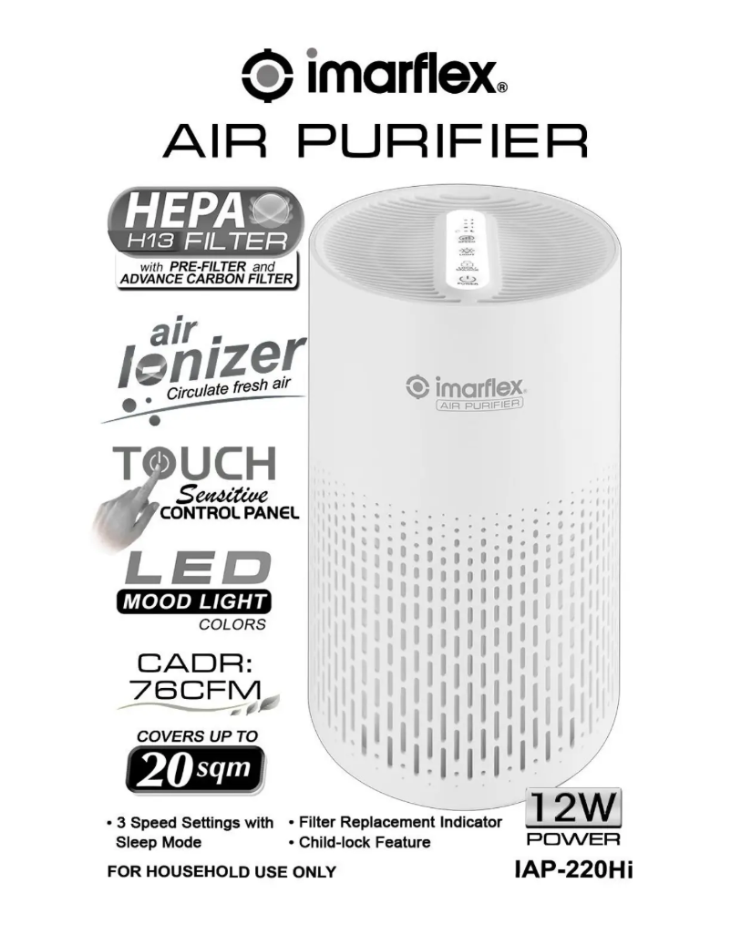 Page n°1 - Manuel utilisateur Imarflex IAP-220Hi