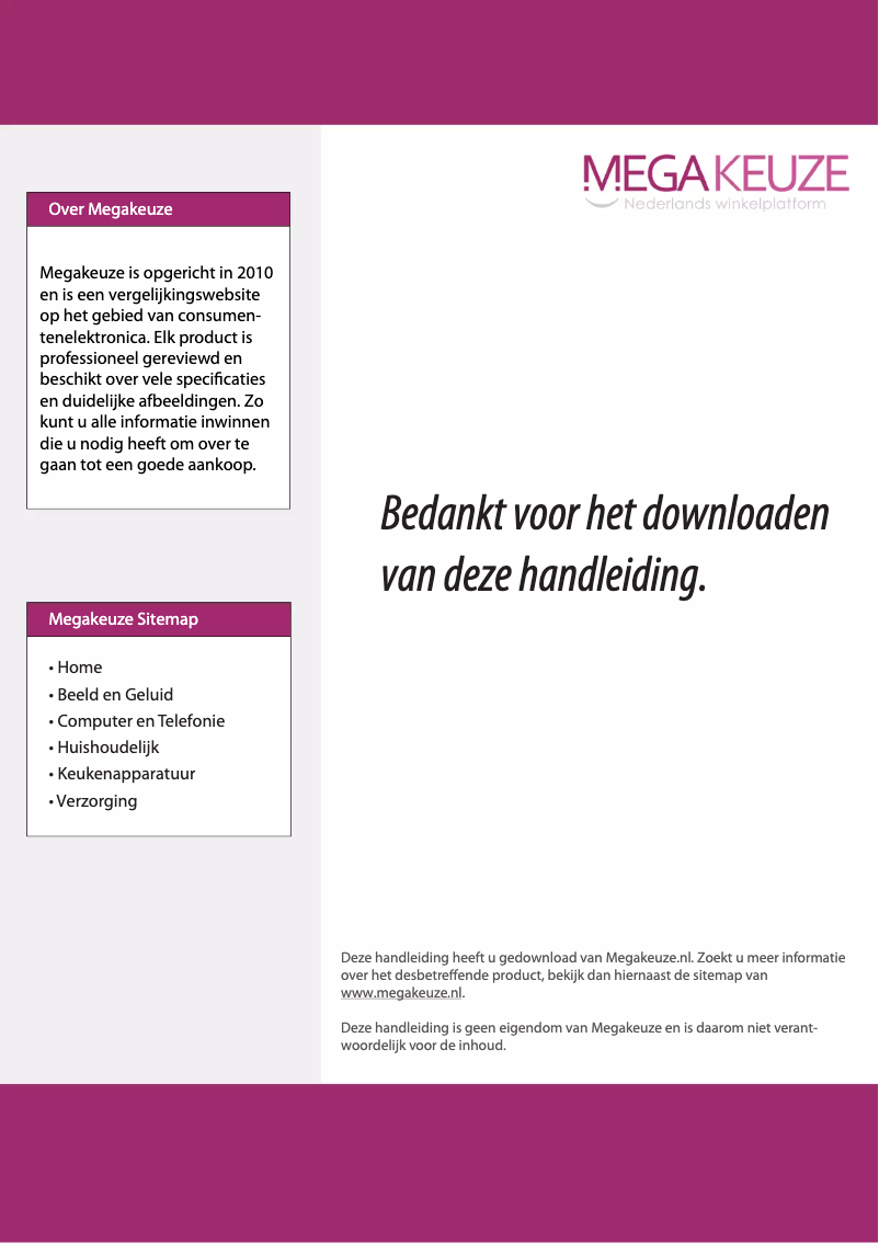 Page 1 de la notice Manuel utilisateur Alisun Salsa 10 DuoTan