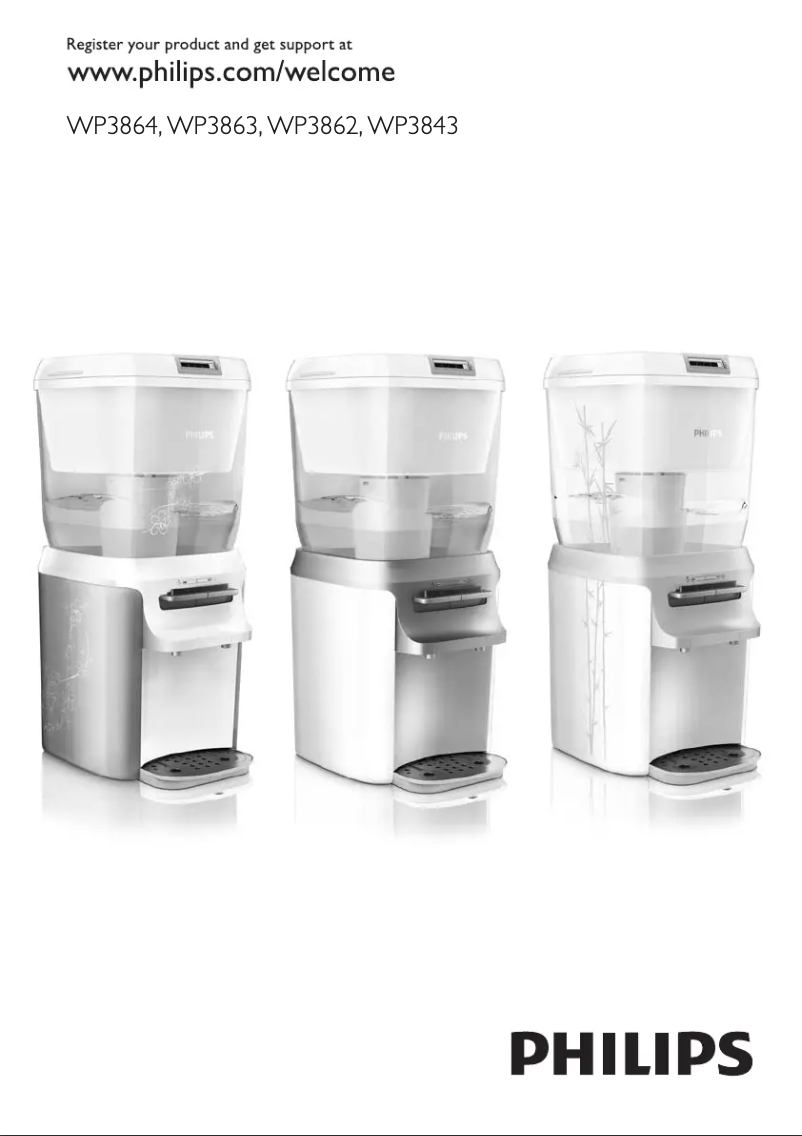 Page n°1 - Manuel utilisateur Philips PureGuard WP3862