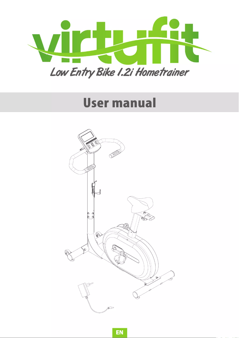 Página 1 del manual Manual de usuario VirtuFit Low Entry Bike 1.2i