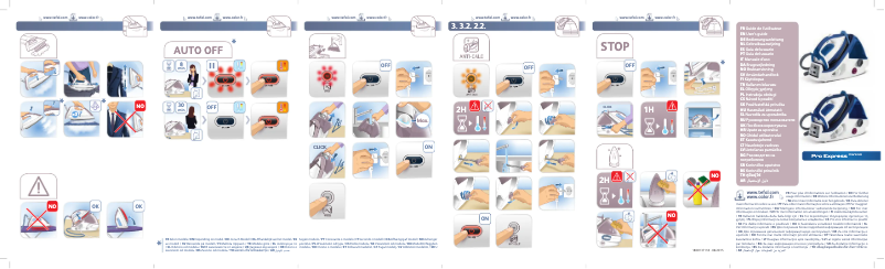 Page n°1 - Manuel utilisateur Tefal Pro Express Control Plus GV8926