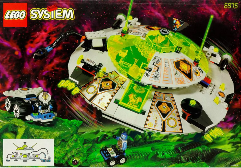 Page n°1 - Manuel utilisateur Lego System 6975