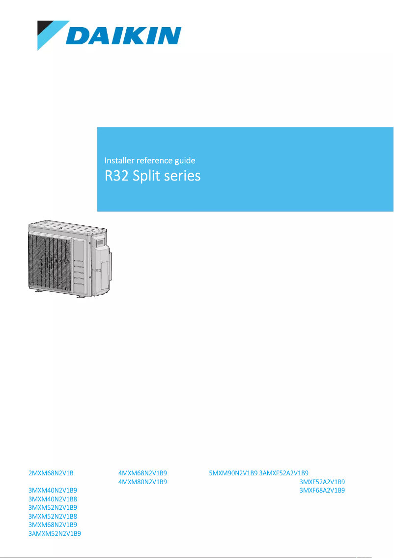 Image de la première page du manuel de l'appareil 3MXM52N2V1B8