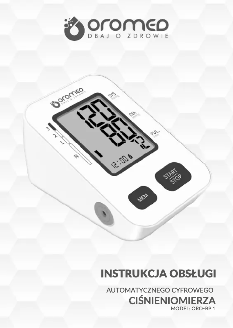 Página 1 del manual Manual de usuario Oromed BP1