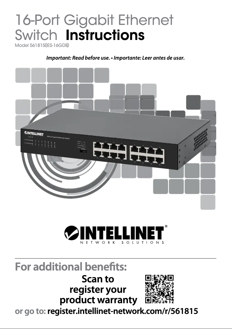 Página 1 del manual Manual de usuario Intellinet 561815