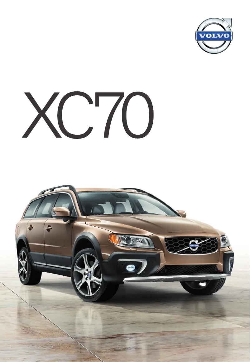 Page 1 de la notice Brochure Volvo XC70 (2014)