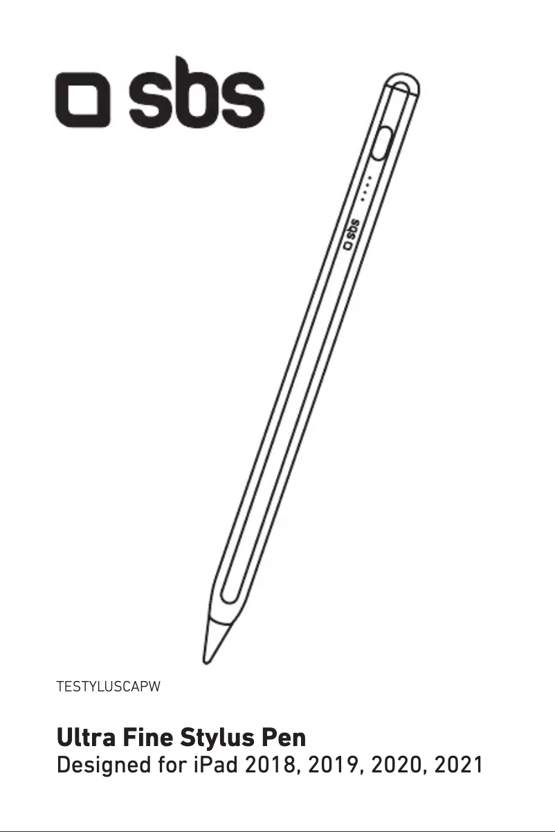 Page 1 de la notice Manuel utilisateur SBS Ultra Fine Stylus Pen