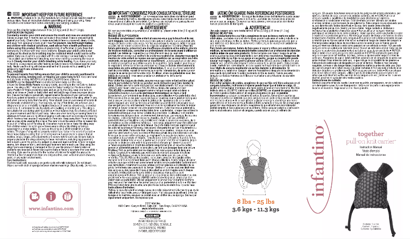 Image de la première page du manuel de l'appareil Together