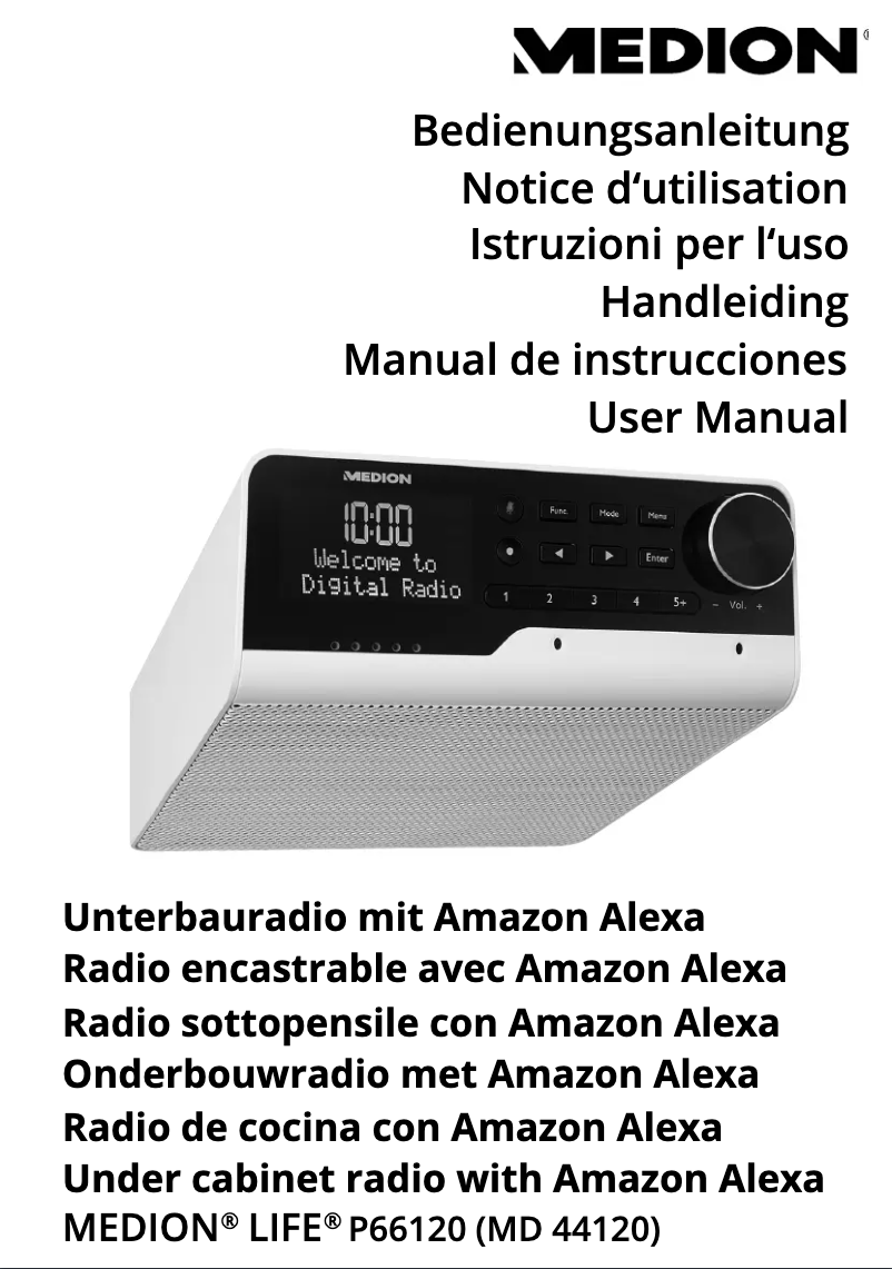 Page n°1 - Manuel utilisateur Medion LIFE P66120 (MD 44120)