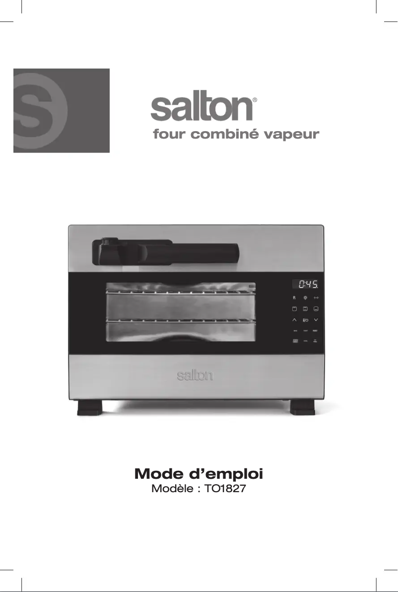 Image de la première page du manuel de l'appareil TO1827