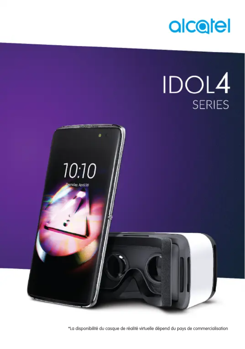 Page n°1 - Manuel utilisateur Alcatel Idol 4S 6070Y