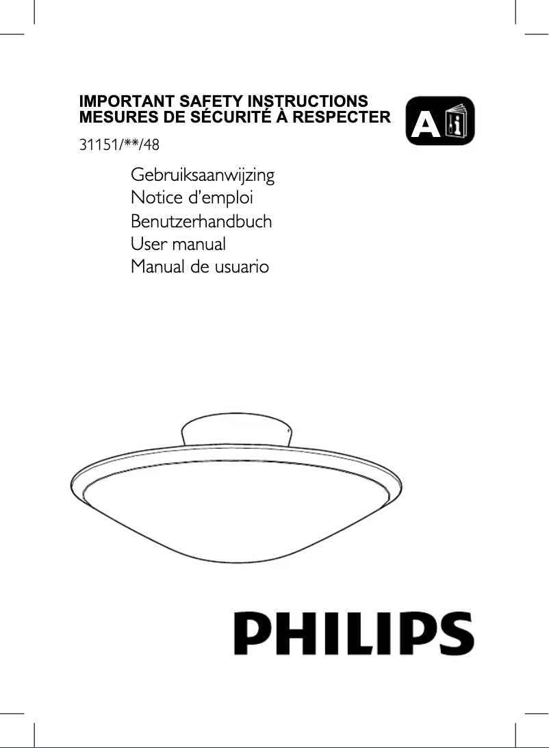Page 1 of the manual User Manual Philips Hue Phoenix