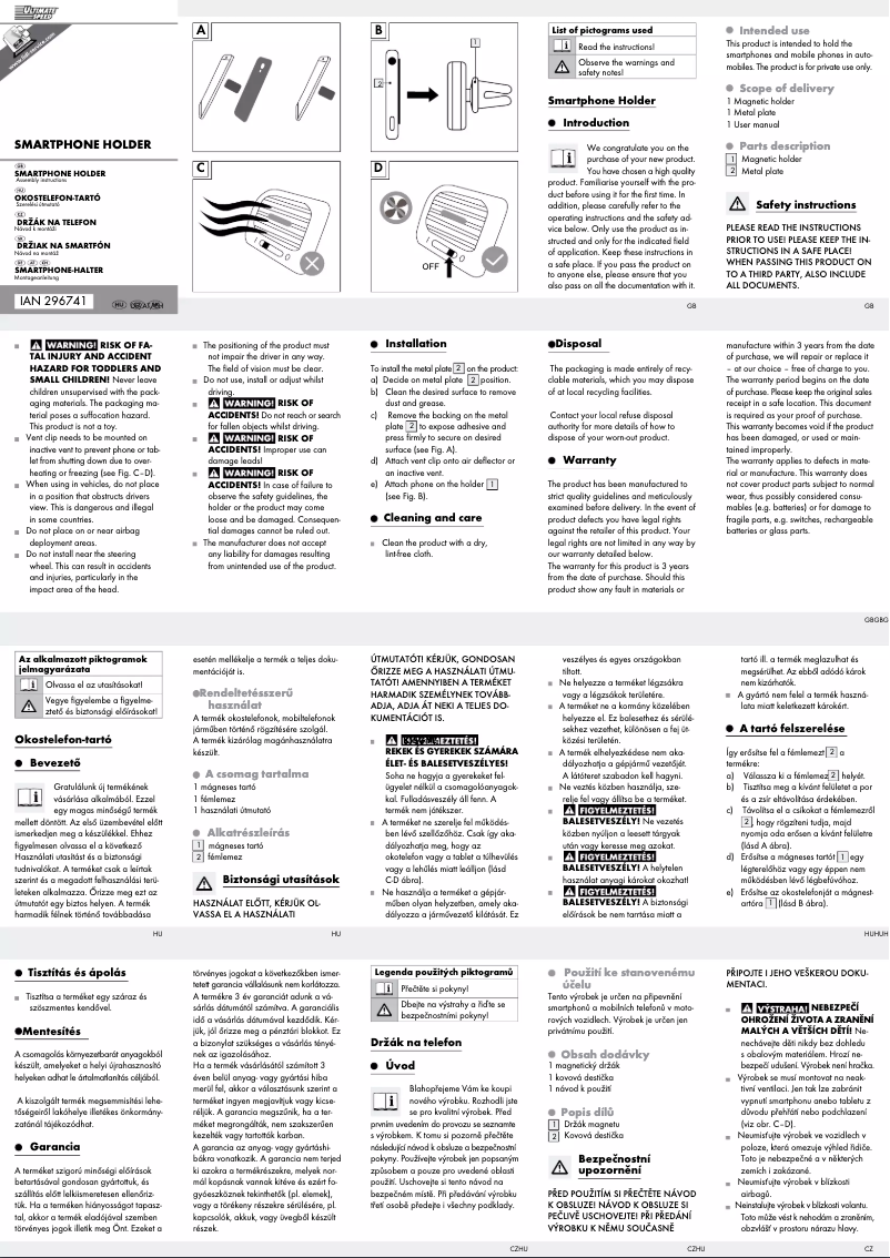 Page n°1 - Manuel utilisateur Ultimate Speed IAN 296741