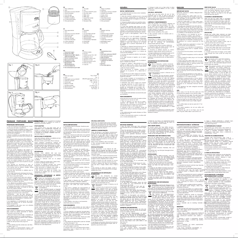 Image de la première page du manuel de l'appareil CG7230