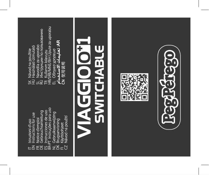 Page n°1 - Manuel utilisateur Peg Perego Viaggio 0+1 Switchable