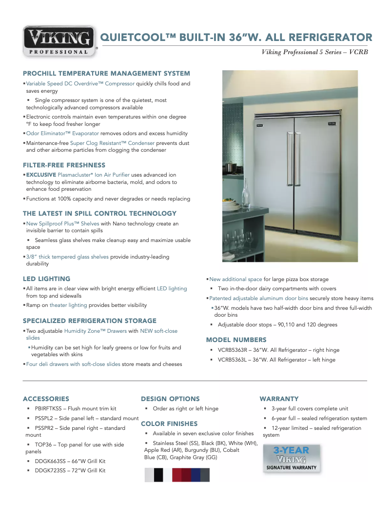 Imagen de la primera página del manual del dispositivo VCRB5363R