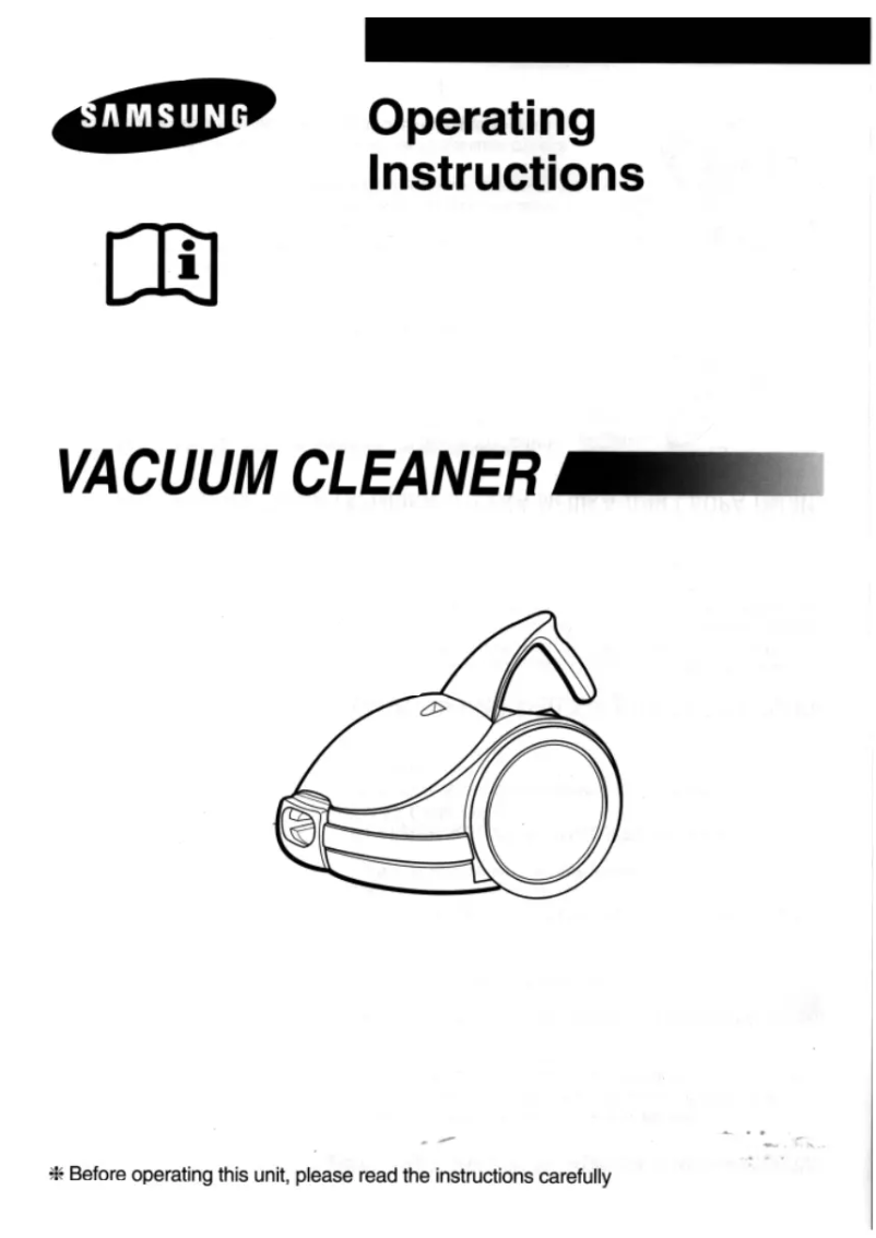 Page 1 de la notice Manuel utilisateur Samsung VC-6015