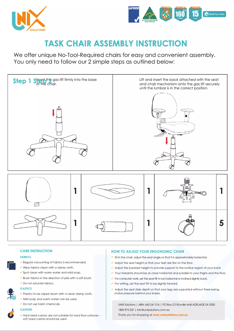Page n°1 - Manuel utilisateur Unix Knight