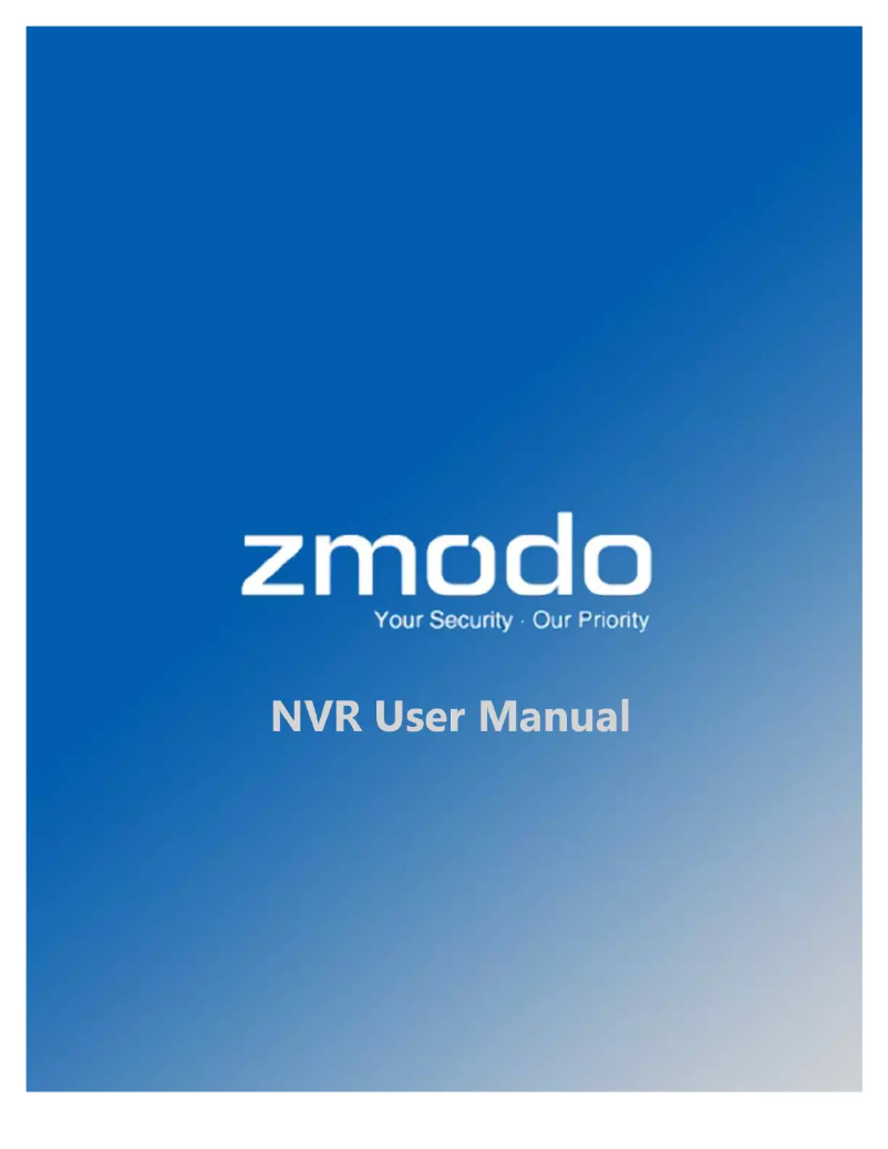 Page n°1 - Manuel utilisateur Zmodo ZM-SS814