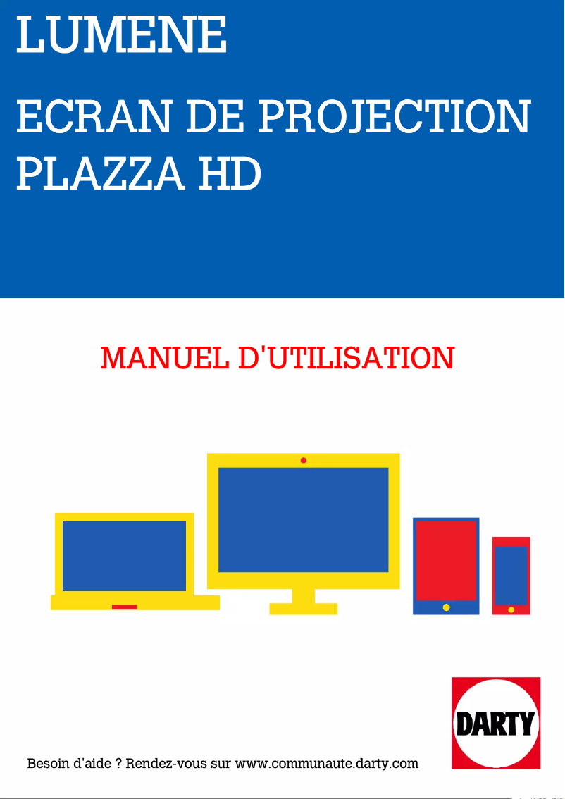 Page n°1 - Manuel utilisateur Lumene PLAZZA HD 150V