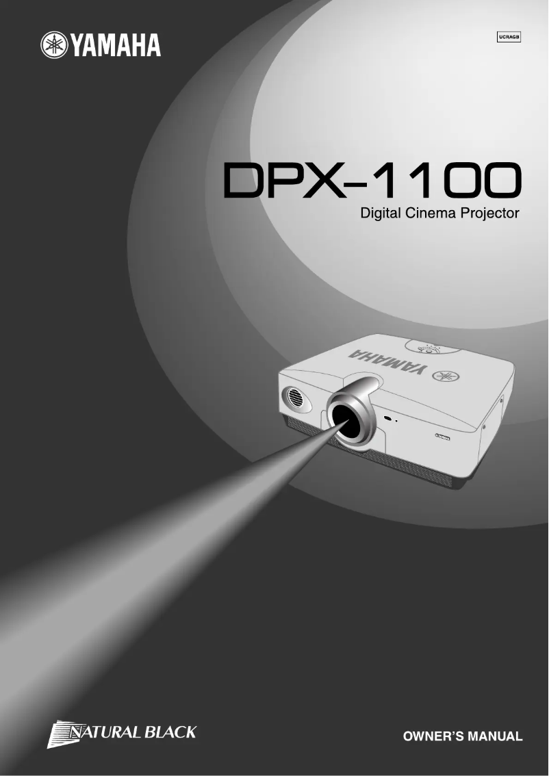 Image de la première page du manuel de l'appareil DPX-1100