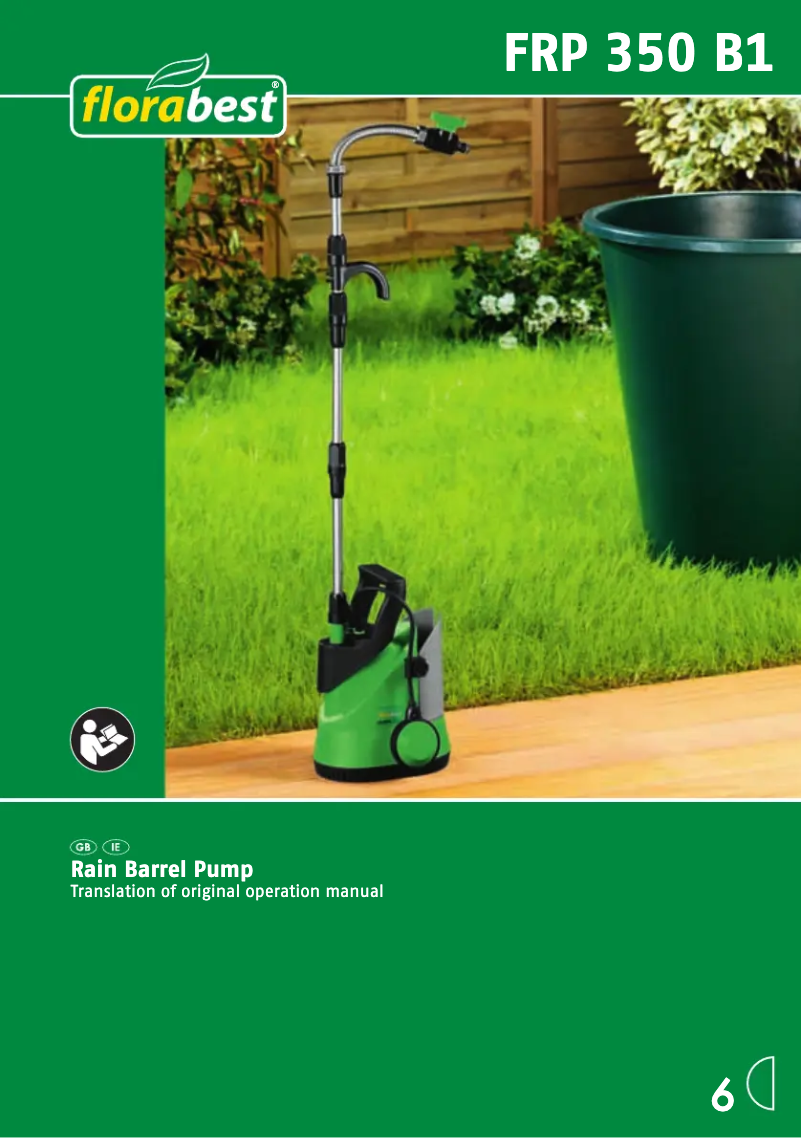 Page n°1 - Manuel utilisateur Florabest FRP 350 B1