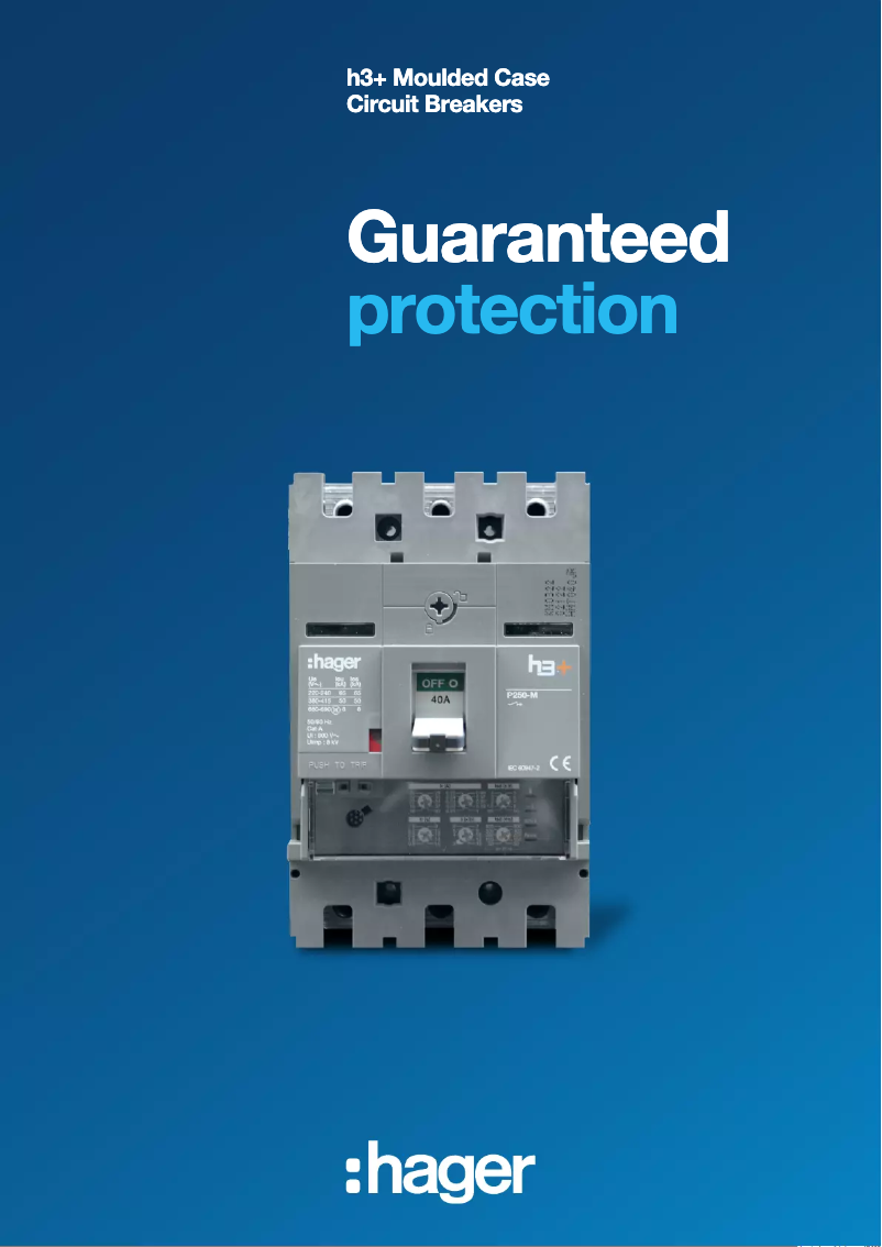 Page 1 de la notice Brochure Hager HNB161U