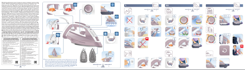 Page n°1 - Manuel utilisateur Tefal Ultragliss FV4920
