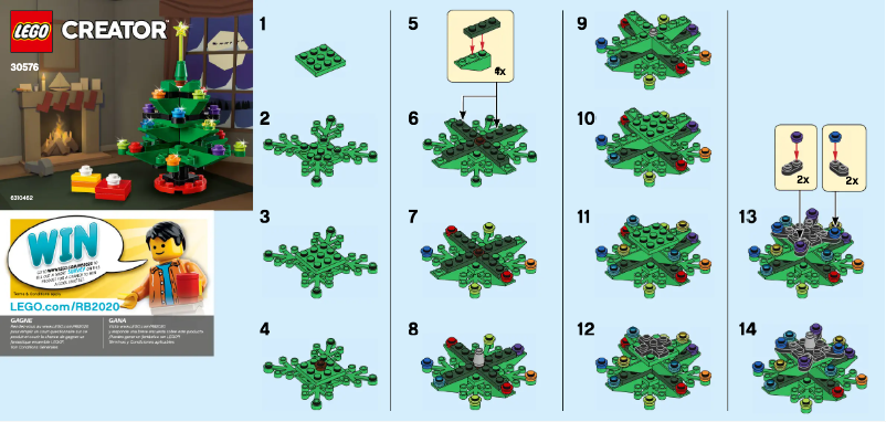 Page n°1 - Manuel utilisateur Lego Divers 30576