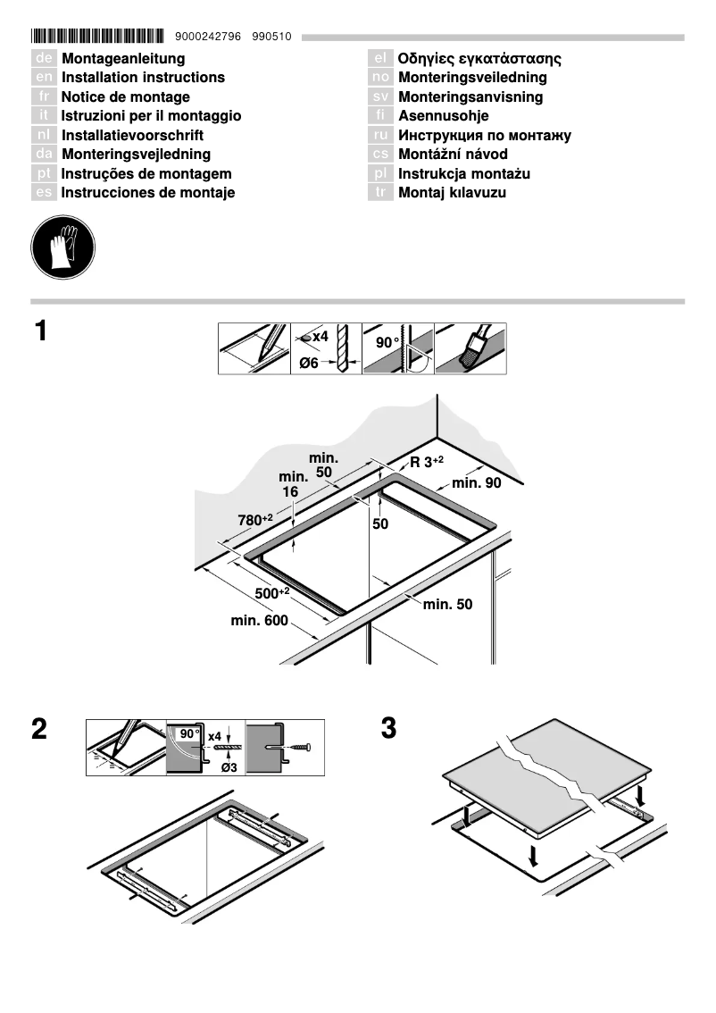 Image de la première page du manuel de l'appareil ET845TC11D