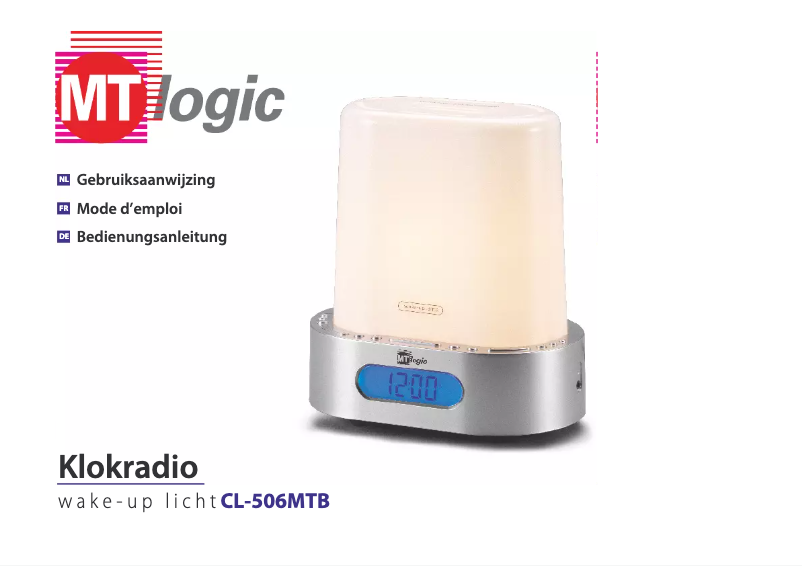 Page n°1 - Manuel utilisateur MT Logic CL-506MT