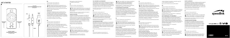 Page 1 de la notice Manuel utilisateur Speed-Link Daroc SL-810005-BK