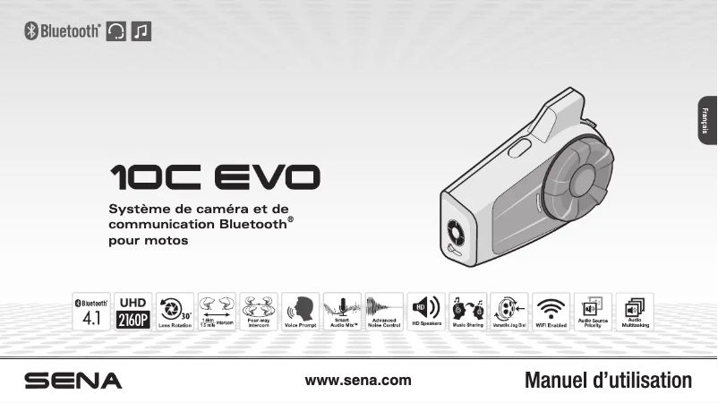 Image de la première page du manuel de l'appareil 10C EVO
