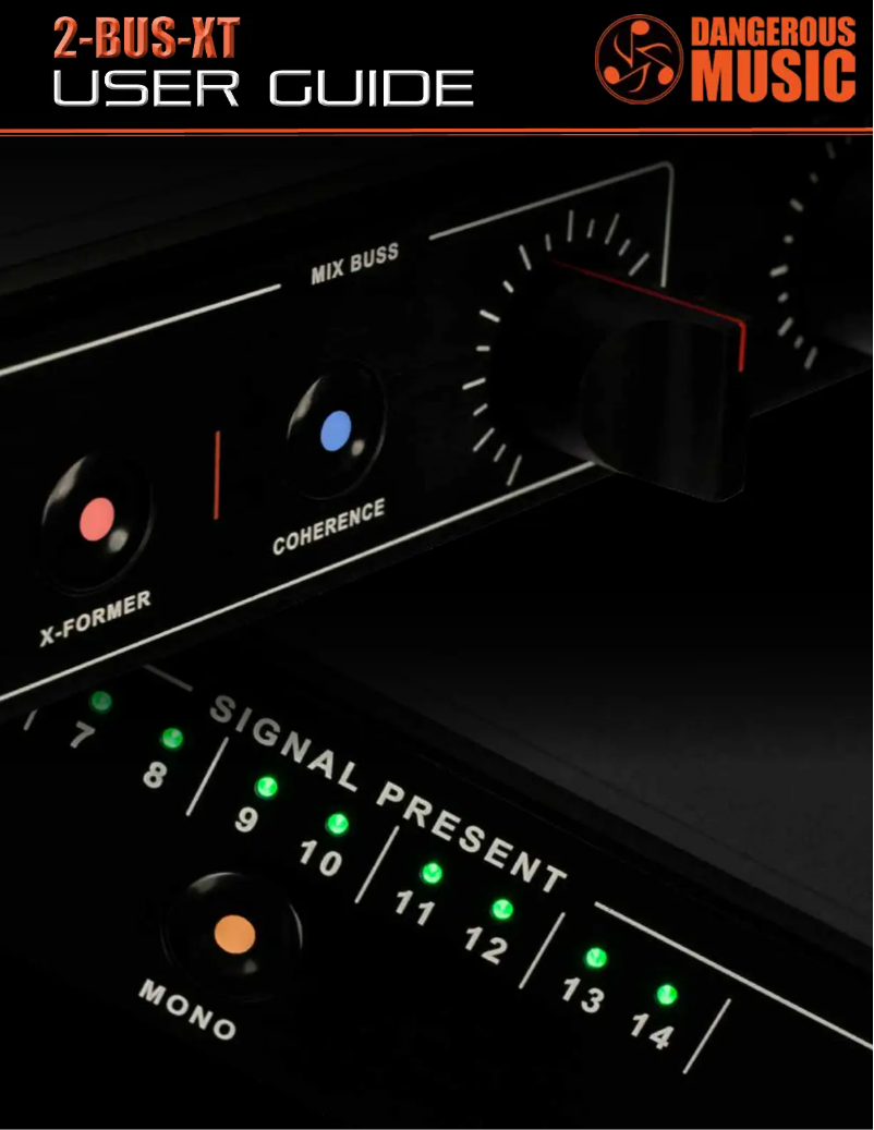 Image de la première page du manuel de l'appareil 2-BUS-XT