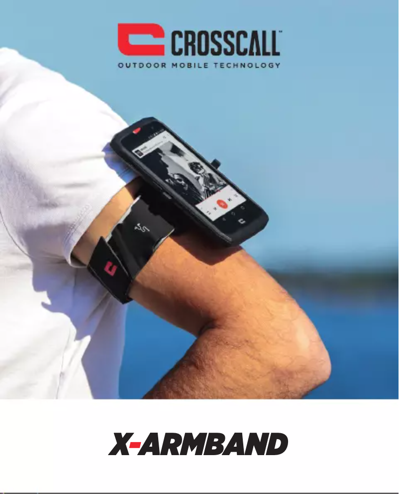 Page n°1 - Manuel utilisateur Crosscall X-ARMBAND