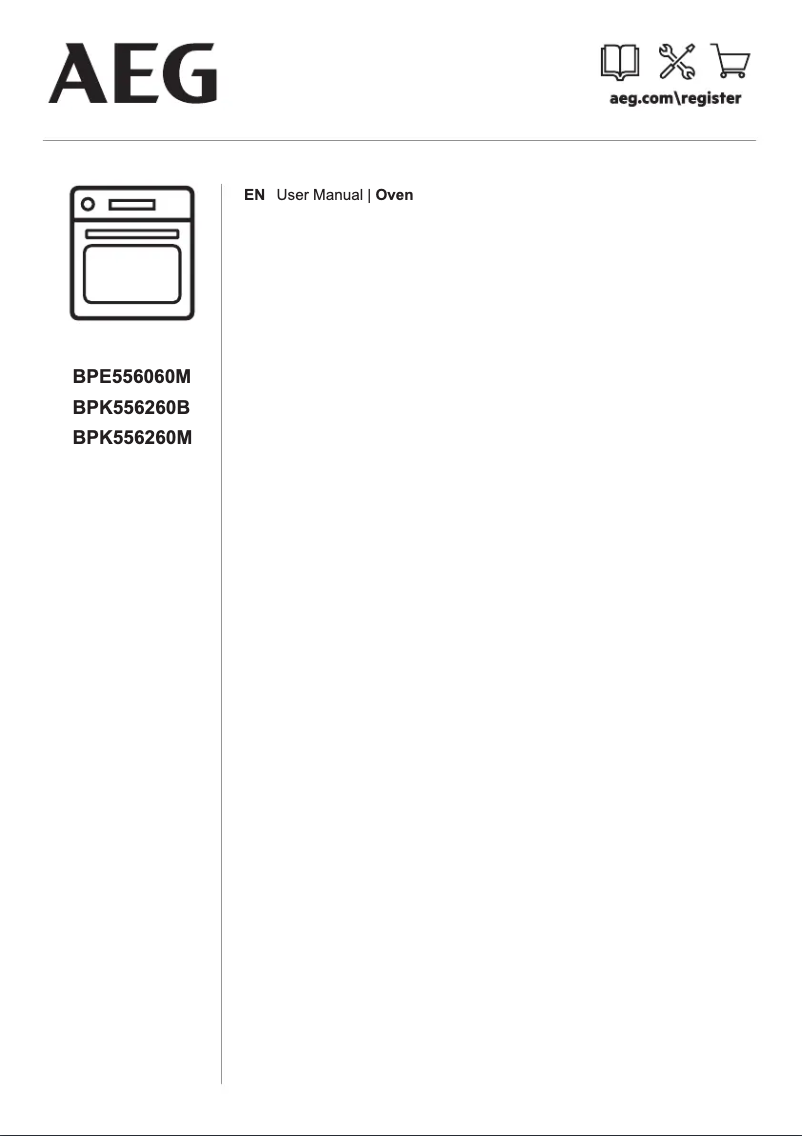 Página 1 del manual Manual de usuario AEG BPE556060M