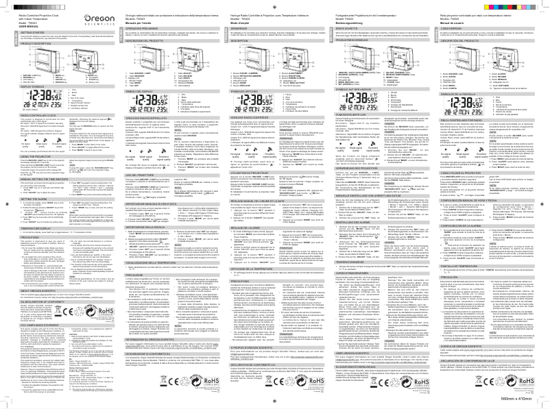 Image de la première page du manuel de l'appareil TW223