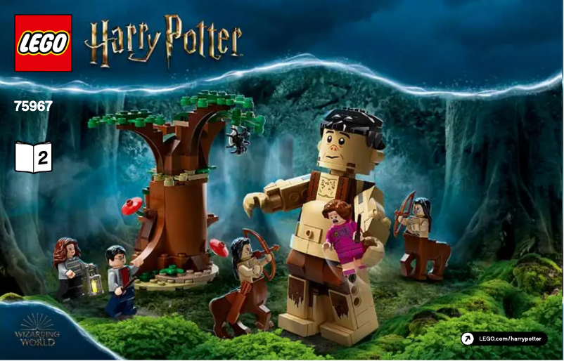 Page 1 de la notice Manuel utilisateur Lego Harry Potter 75967
