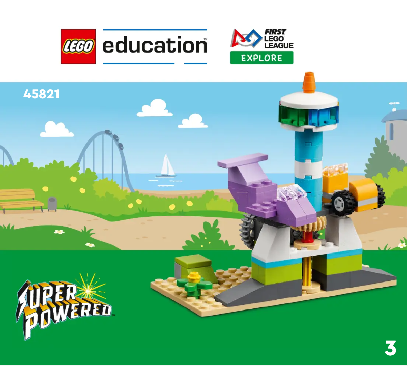 Page 1 de la notice Manuel utilisateur Lego Education 45821