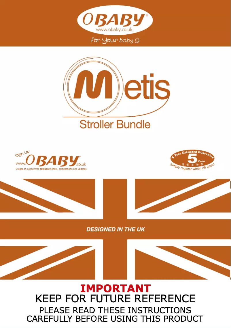 Page n°1 - Manuel utilisateur Obaby Metis