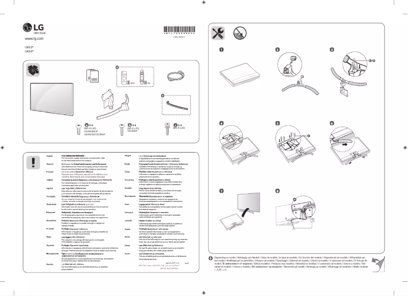 Página 1 del manual Manual de usuario LG 65UK6400