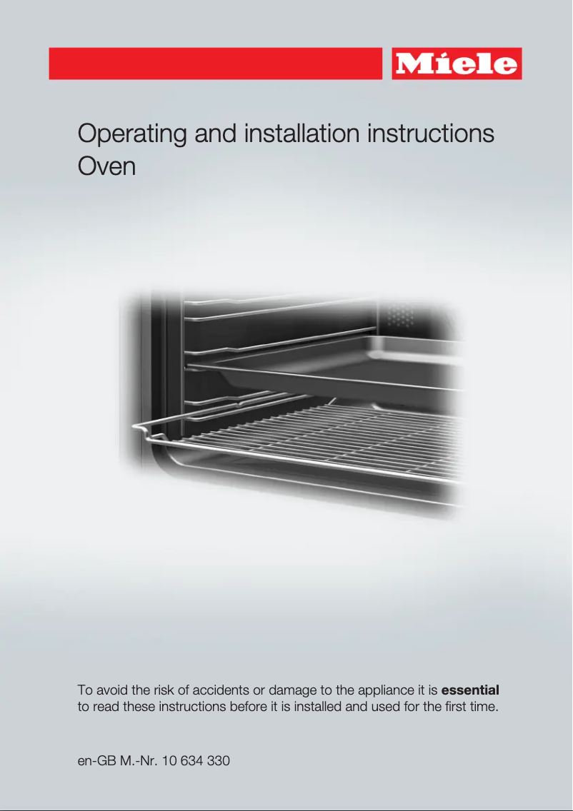 Page n°1 - Manuel utilisateur Miele H 2267 BP Active