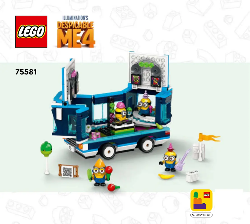 Page 1 de la notice Manuel utilisateur Lego 75581