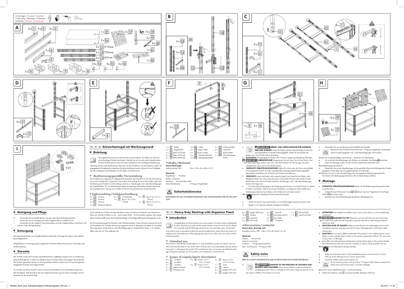 Image de la première page du manuel de l'appareil IAN 360560