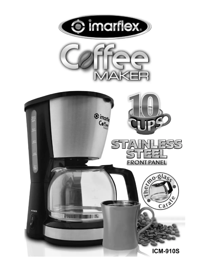 Page 1 de la notice Manuel utilisateur Imarflex ICM-910S