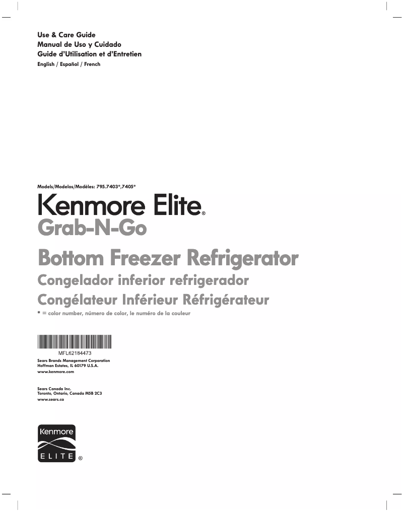 Página 1 del manual Manual de usuario LG 74053