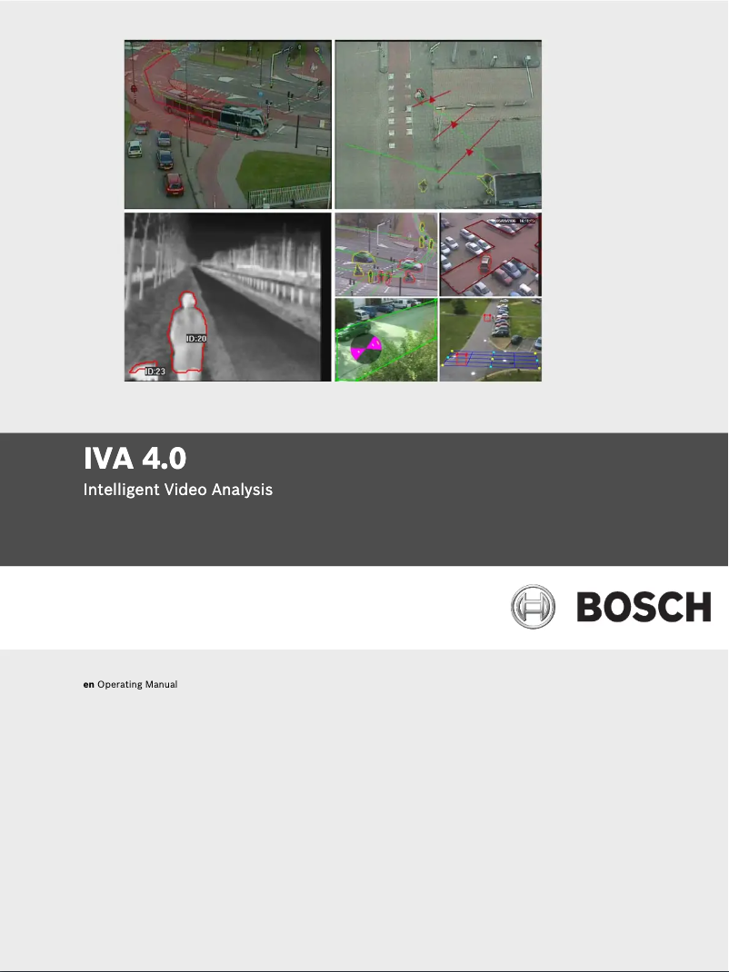 Page n°1 - Manuel utilisateur Bosch IVA 4.0